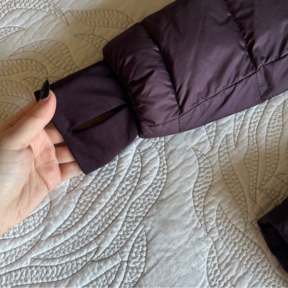 Athleta - Goose Down Downabout Puffer Jacket - Wild Raisin - Picture 8 of 13